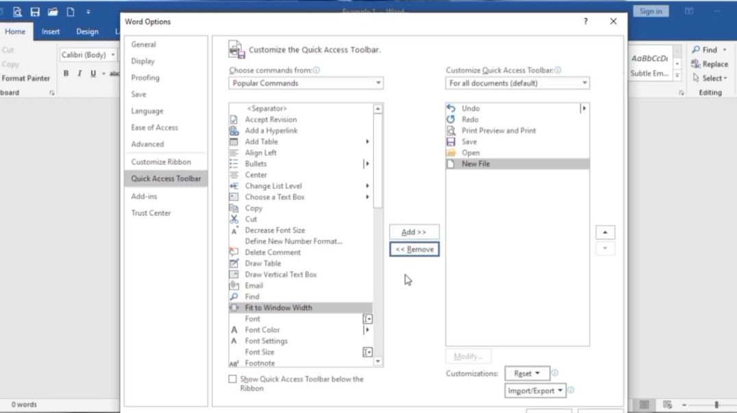 Lesson 1 - Microsoft Word